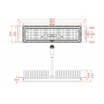 Proyector LED 100W MAGNUM AIR 186Lm/W 136ºx78º Area-led