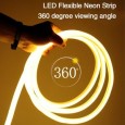 Neón LED CIRCULAR Flexible 220V Bobina 25m 16mm - 9,6W/m - Rosa Area-led