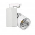 Foco LED 40W GRAZ Blanco BRIDGELUX Chip para Carril Monofásico 100º CRI +90 Area-led