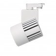 Foco LED 40W GRAZ Blanco BRIDGELUX Chip para Carril Monofásico 100º CRI +90 Area-led