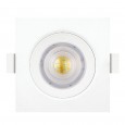 Empotrable LED 7W Cuadrado Blanco - CCT Area-led