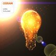 Bombilla LED con Lente 6W E27 G45 220º - OSRAM CHIP DURIS E 2835 Area-led