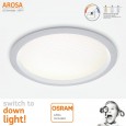 Downlight LED 30W - OSRAM CHIP DURIS E 2835 - CCT - UGR17 Area-led