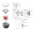 Housing PAR56, Carcasa empotrable para foco LED piscina Area-led