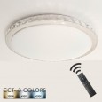 Plafón LED 36W HELSINKI Dimable - CCT + Mando Control Area-led