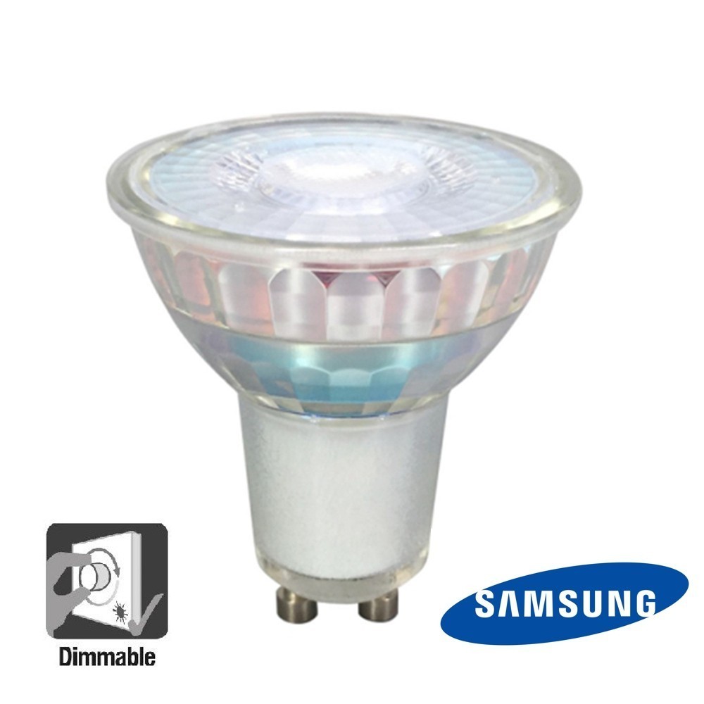 Lámpara LED GU10 120º 6W - Warelec