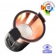 Encastrável LED 5W Cromo pérola Bridgelux Chip - 40° - UGR11 Area-led