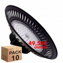 PACK 10 - Campana LED UFO 200W ECO SMD 3030 IP65 - Pack Pro Ahorro
