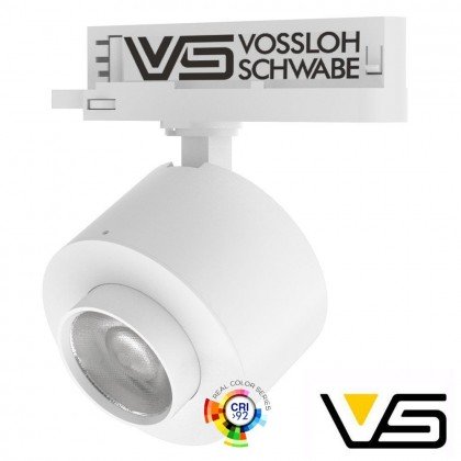 Foco LED 28W LEIPZIG Trifásico - VOSSLOH - Optica Regulable 36º-60º AREA-LED